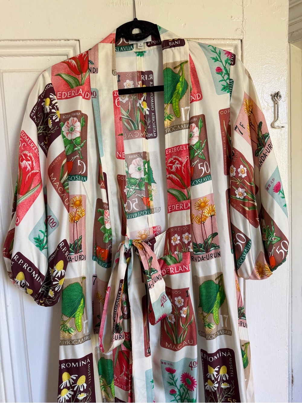 Stunning unique unicorn rare Oroton floral print wrap dress - Picture 6 of 11
